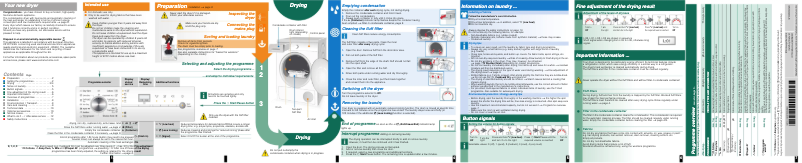 Page n°1 - Manuel utilisateur Siemens WT44W362DN