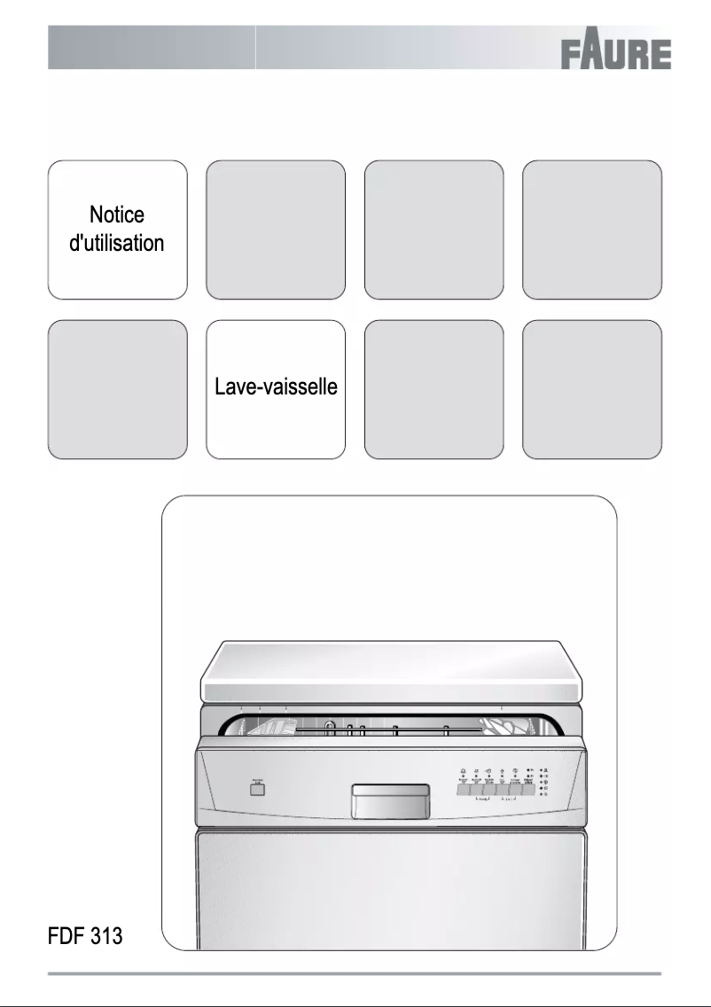 Page 1 de la notice Manuel utilisateur Faure FDF313