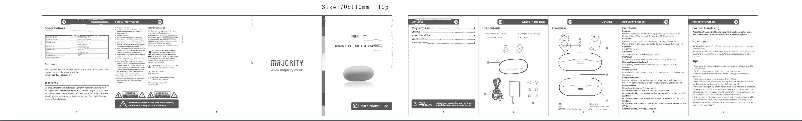 Page n°1 - Manuel utilisateur Majority Tru Bio Earbuds