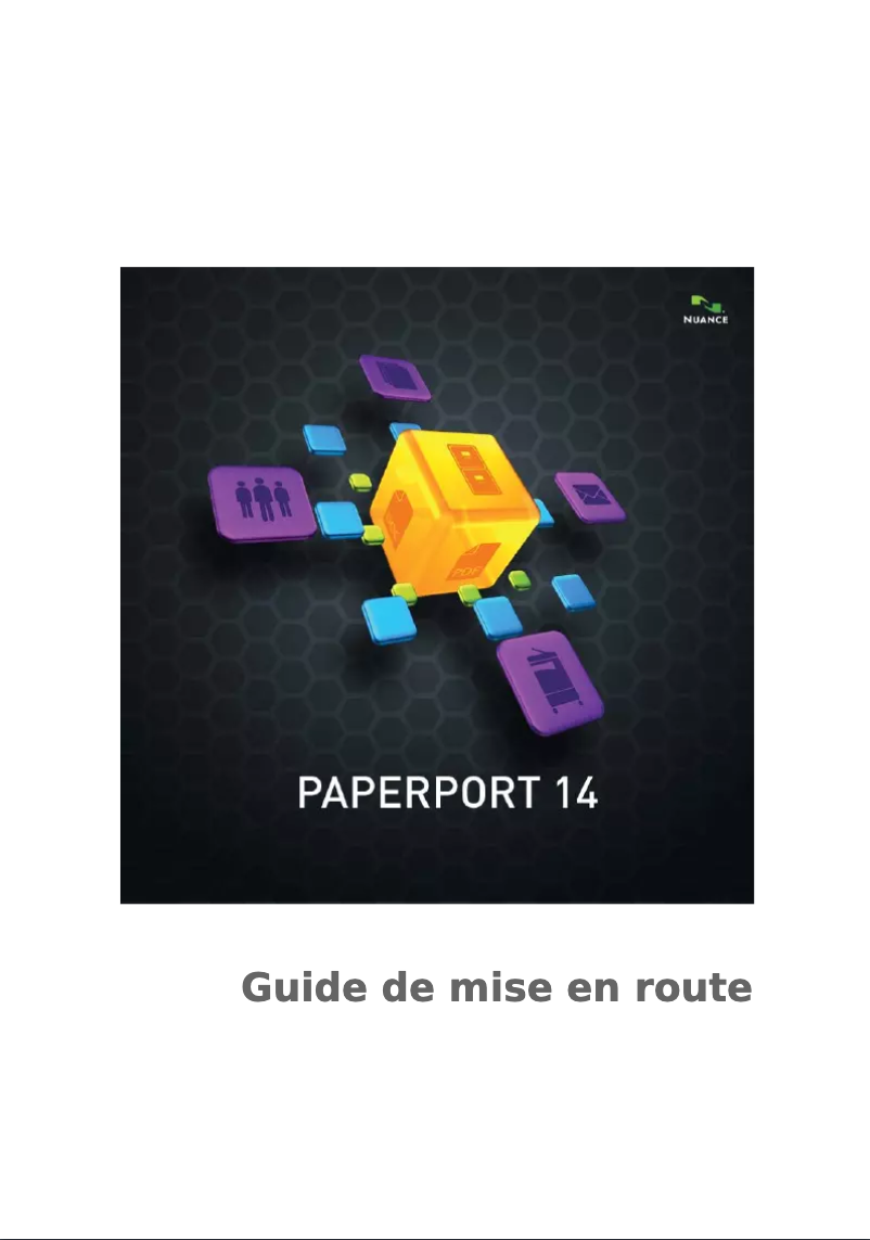 Page n°1 - Manuel utilisateur Nuance PaperPort Professional 14