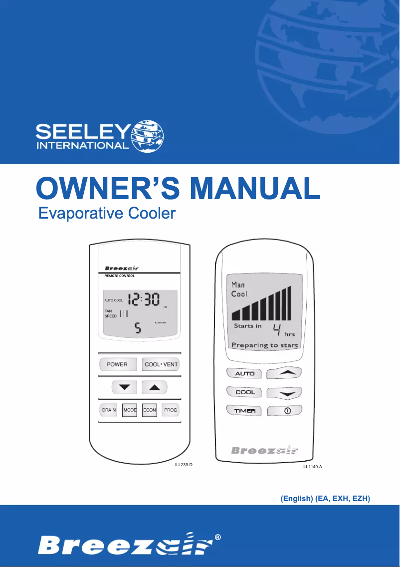 Página 1 del manual Manual de usuario Breezair EZ Series