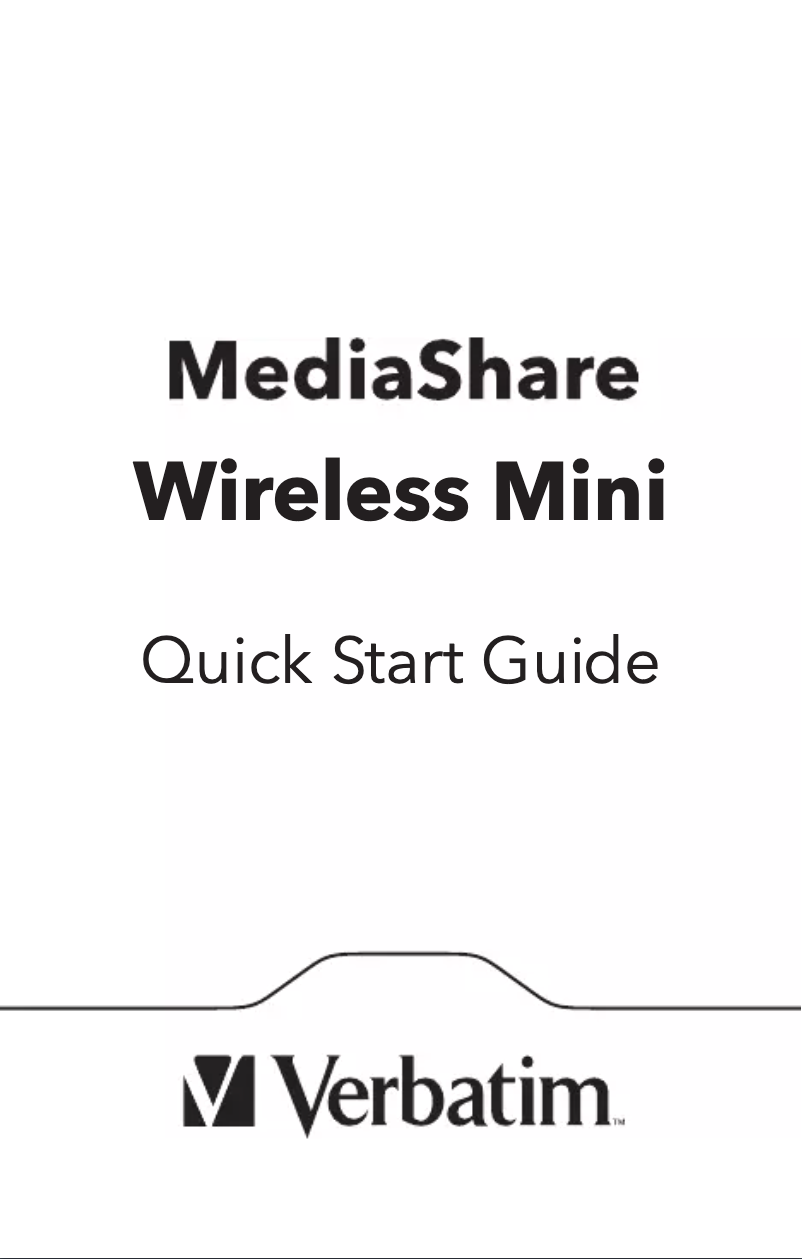 Image de la première page du manuel de l'appareil MediaShare Wireless Mini