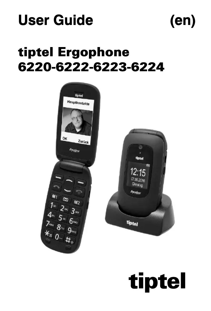 Page 1 de la notice Manuel utilisateur Tiptel Ergophone 6222