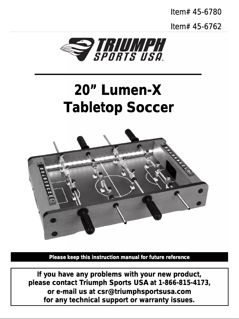 Image de la première page du manuel de l'appareil 45-6762