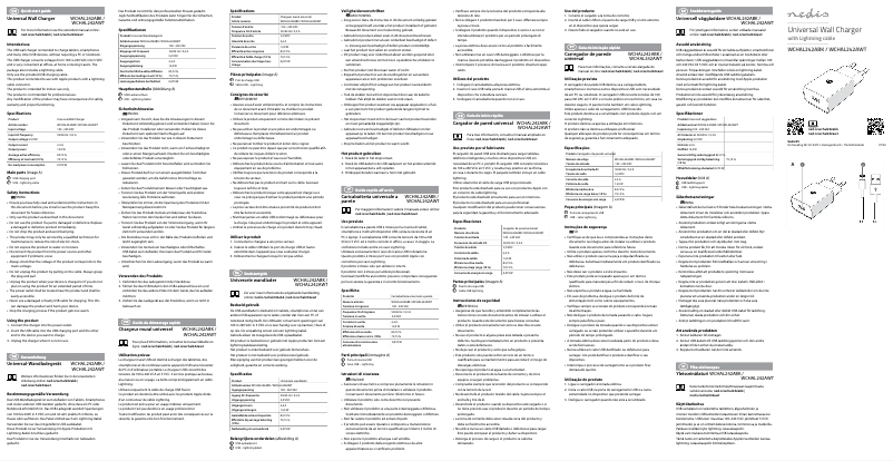 Image de la première page du manuel de l'appareil WCHAL242AWT