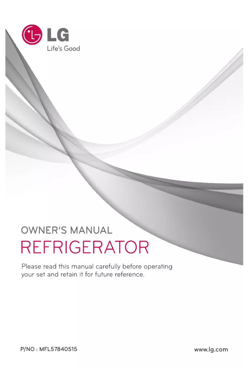 Page 1 de la notice Manuel utilisateur LG GL-298PNG4