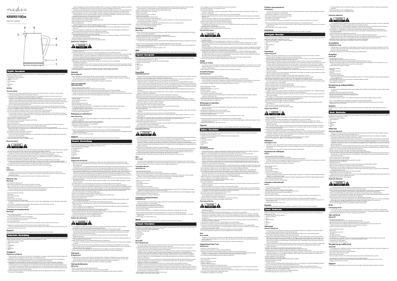 Image de la première page du manuel de l'appareil KAWK510EYW