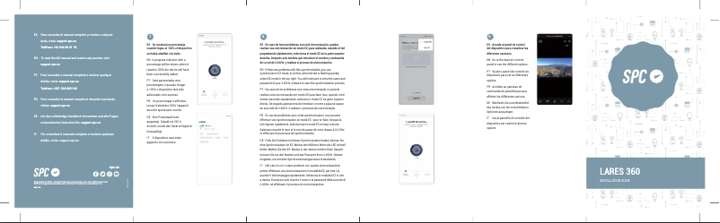 Page 1 de la notice Manuel utilisateur SPC LARES 360