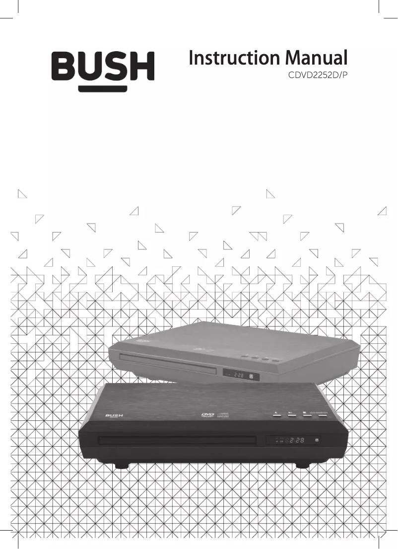 Page 1 de la notice Manuel utilisateur Bush CDVD2252D