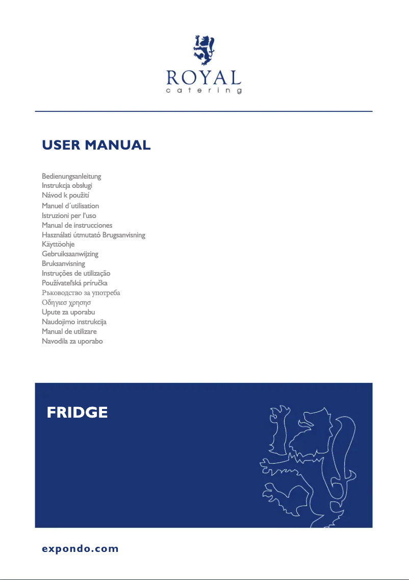 Image de la première page du manuel de l'appareil RCGK-40L