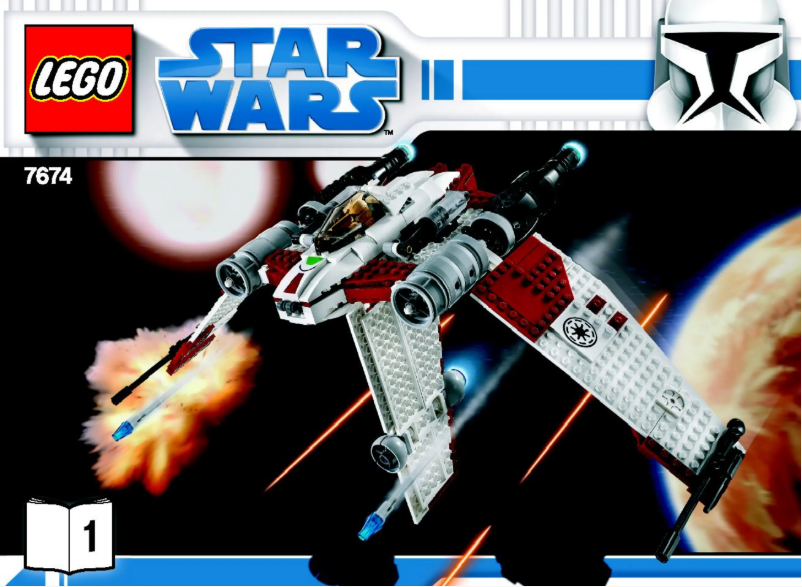 Page 1 de la notice Manuel utilisateur Lego V-19 Torrent (TM)