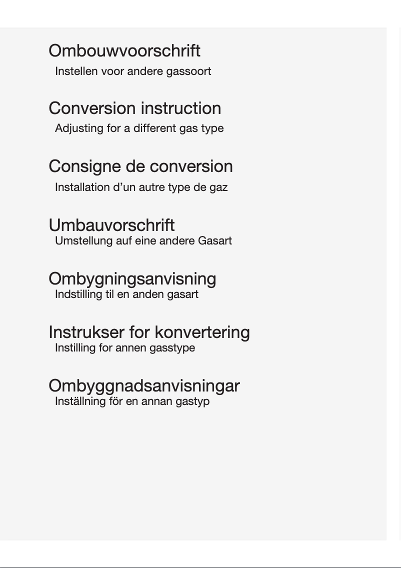 Page n°1 - Manuel utilisateur Gorenje GGS75WAX