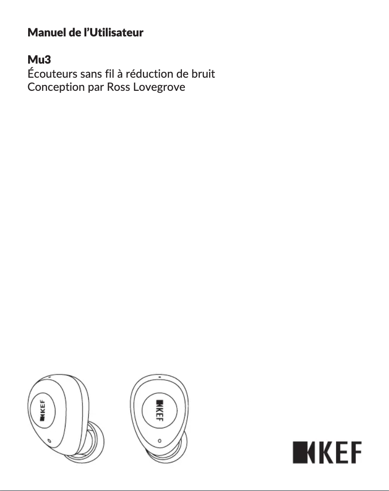 Imagen de la primera página del manual del dispositivo Mu3