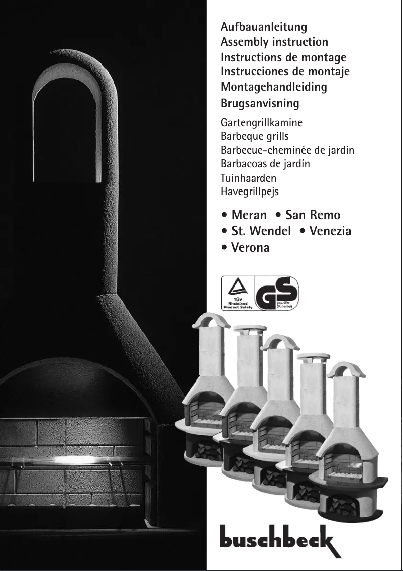 Page n°1 - Manuel utilisateur Buschbeck Venezia