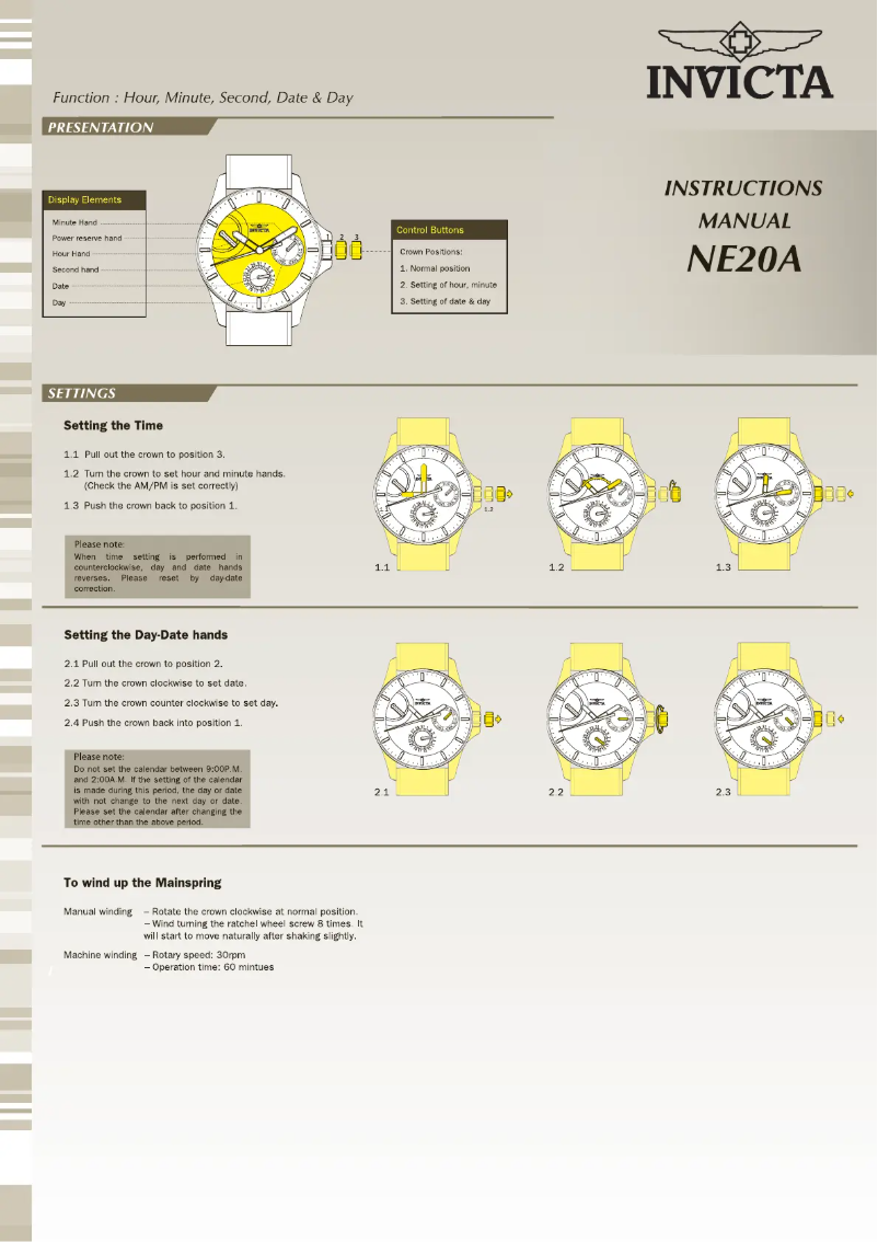 Imagen de la primera página del manual del dispositivo Reserve 29780