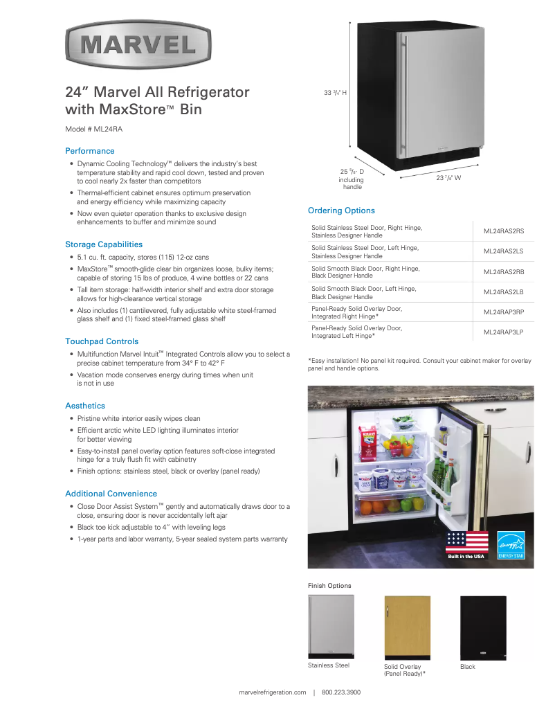 Page 1 de la notice Manuel utilisateur Marvel Legacy ML24RAL