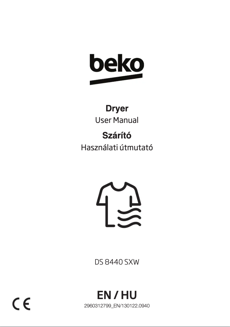 Image de la première page du manuel de l'appareil DS 8440 SXW