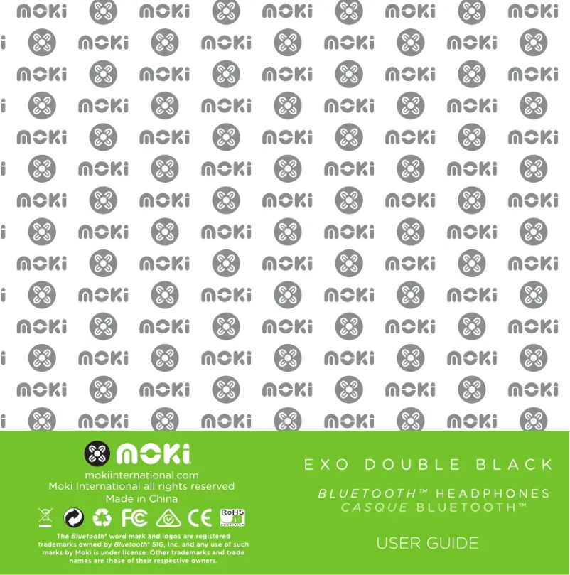 Page n°1 - Manuel utilisateur Moki EXO