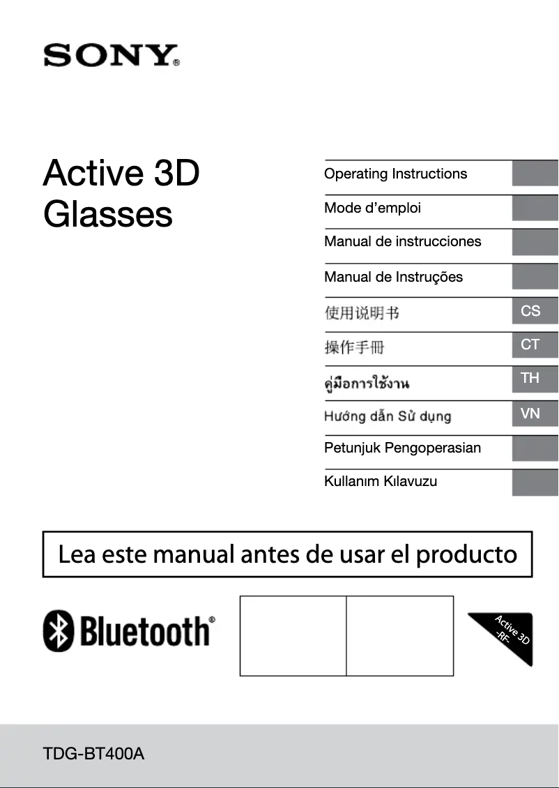 Page 1 de la notice Manuel utilisateur Sony KD-100Z9D