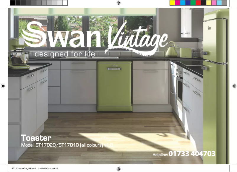 Page n°1 - Manuel utilisateur Swan ST17010PN