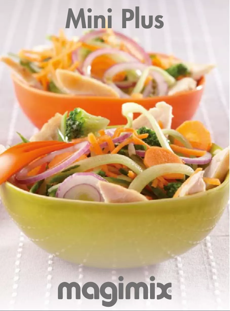 Page 1 de la notice Manuel utilisateur Magimix Mini Plus 18261EB