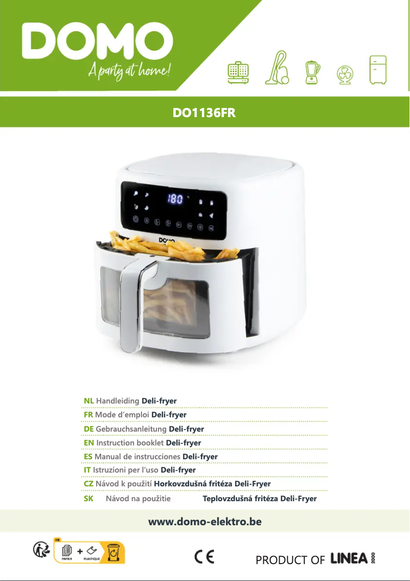 Page n°1 - Manuel utilisateur Domo DO1136FR