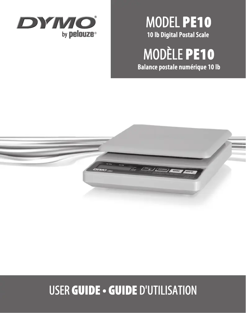 Page n°1 - Manuel utilisateur Dymo PE10