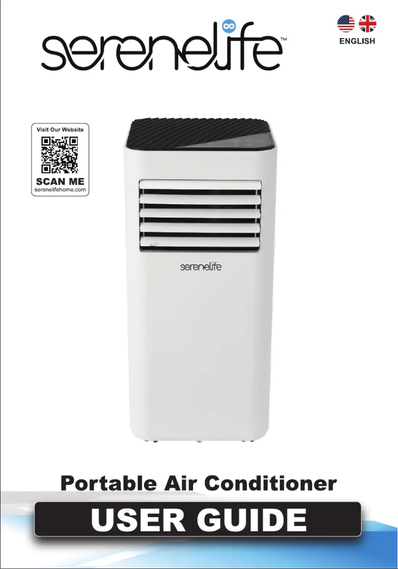 Page n°1 - Manuel utilisateur SereneLife SLPAC184S