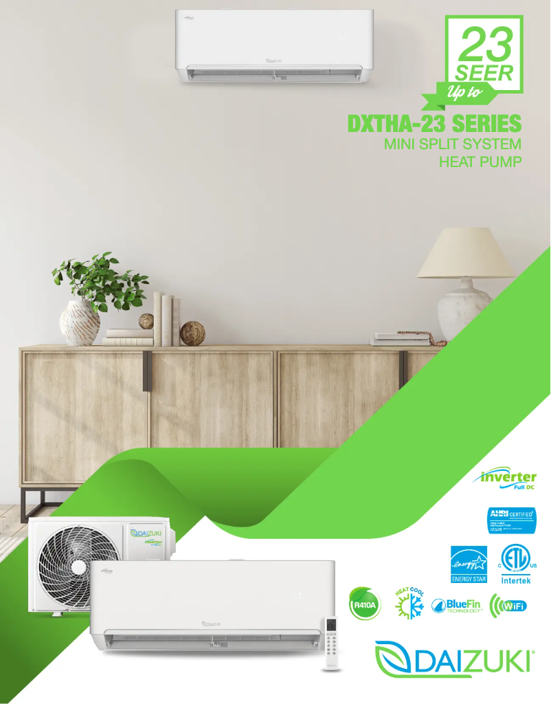 Page 1 de la notice Fiche technique Daizuki DXTH12X426A-23