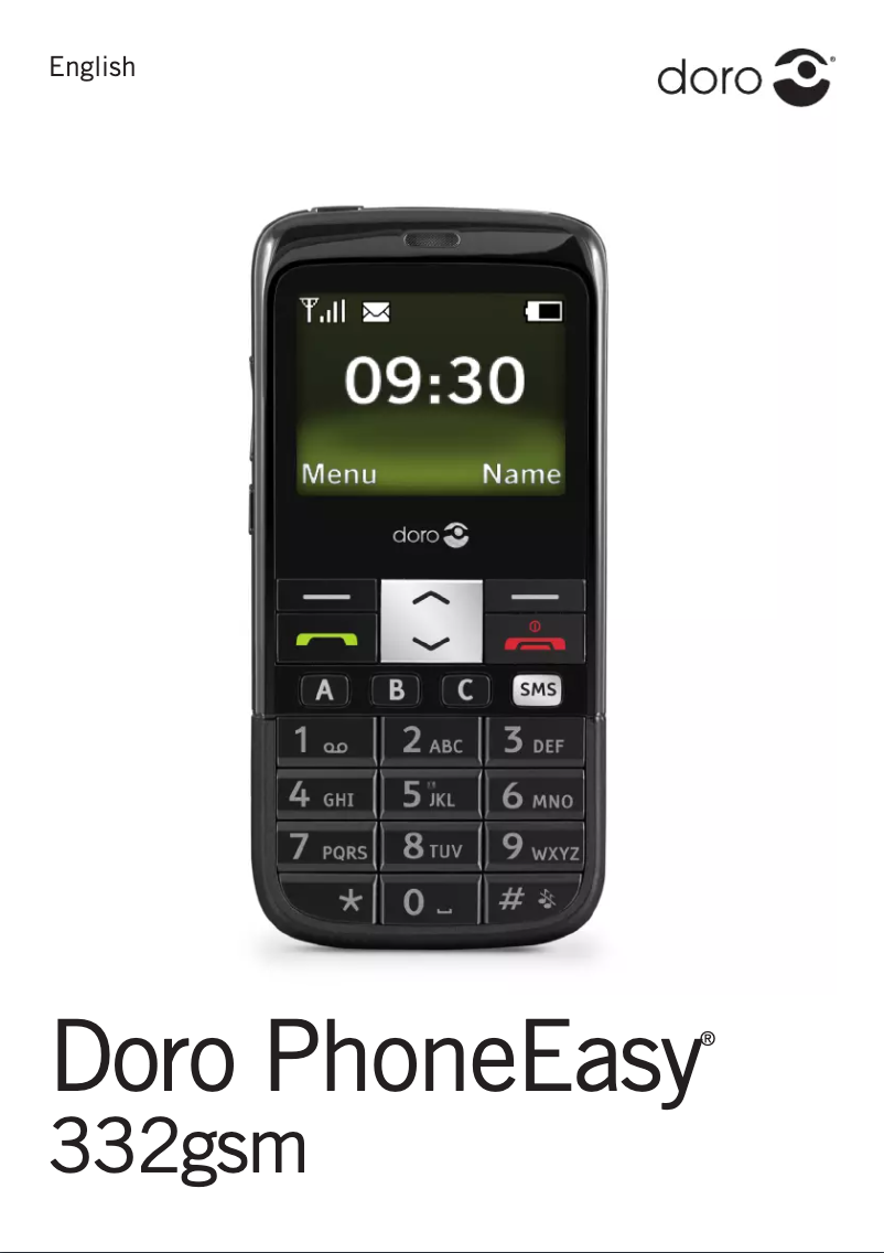 Page 1 de la notice Manuel utilisateur Doro PhoneEasy 332