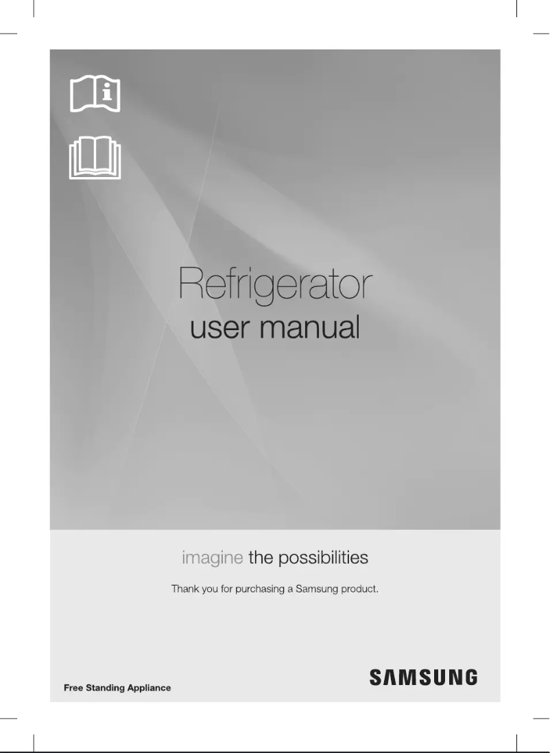 Page n°1 - Manuel utilisateur Samsung RT20FARVDSA