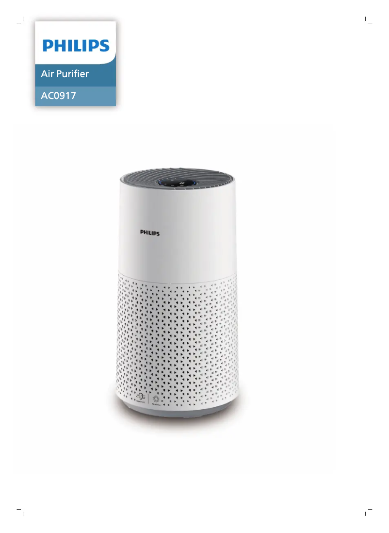Page n°1 - Manuel utilisateur Philips AC0917