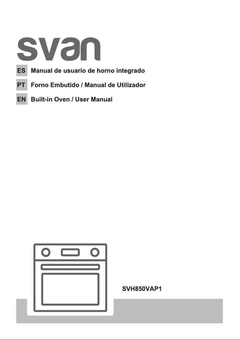 Page 1 de la notice Manuel utilisateur SVAN SVH850VAP1