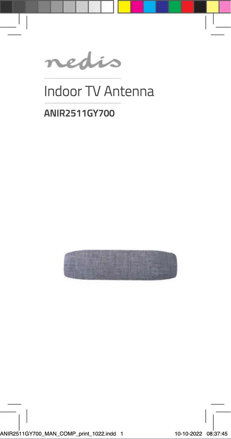 Image de la première page du manuel de l'appareil ANIR2511GY700