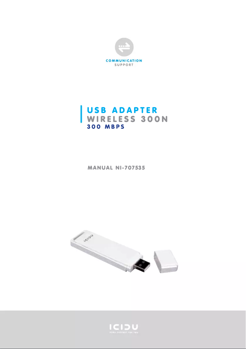 Page 1 de la notice Manuel utilisateur Icidu NI-707535