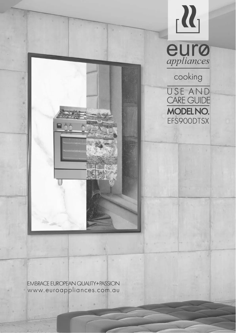 Page n°1 - Manuel utilisateur Euro Appliances EFS900DTSX