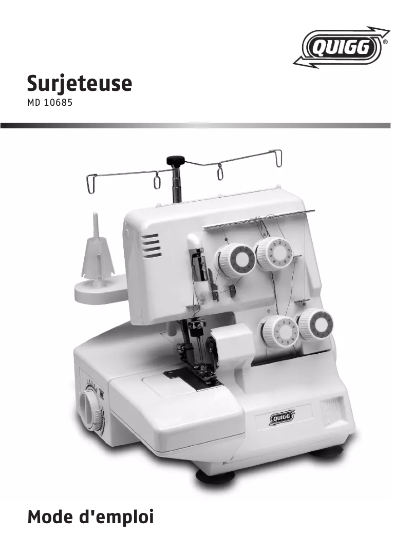 Página 1 del manual Manual de usuario Quigg MD 10685