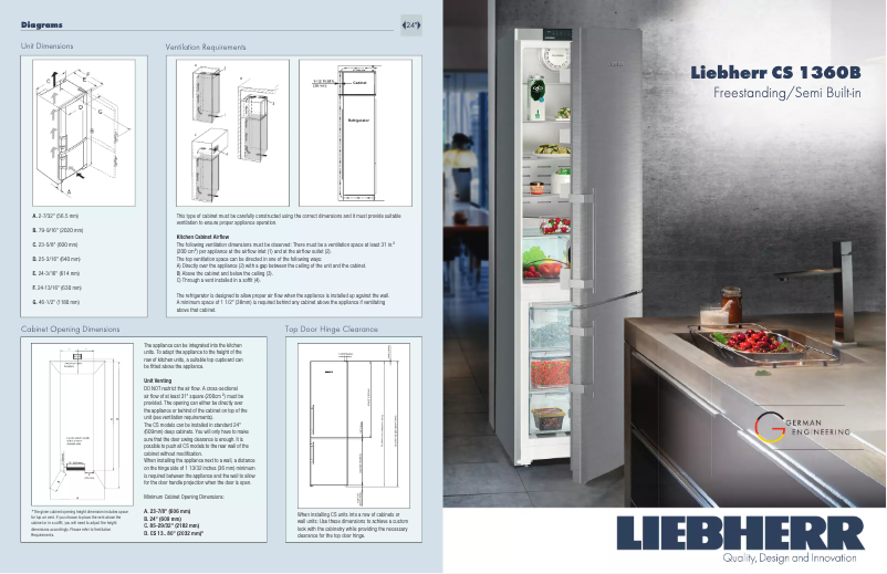 Page n°1 - Fiche technique Liebherr CS 1210