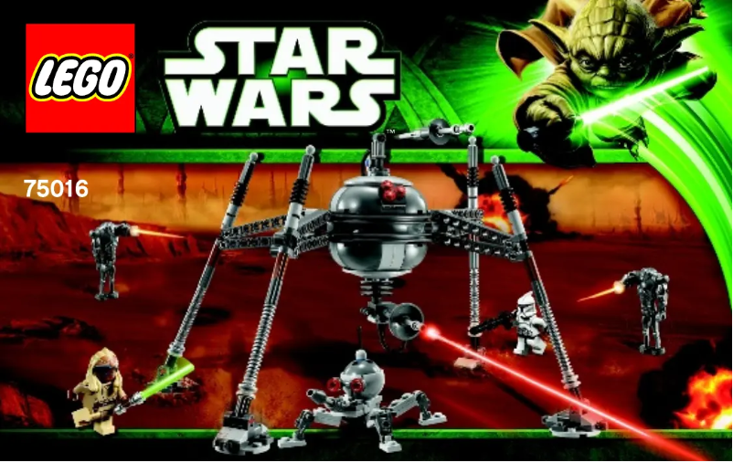 Page n°1 - Manuel utilisateur Lego Star Wars 75016