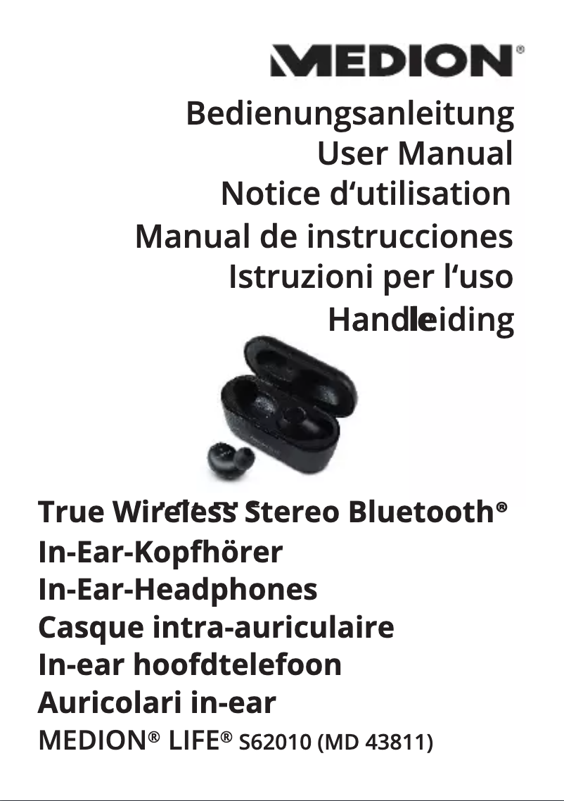 Page n°1 - Manuel utilisateur Medion LIFE S62010 (MD 43811)