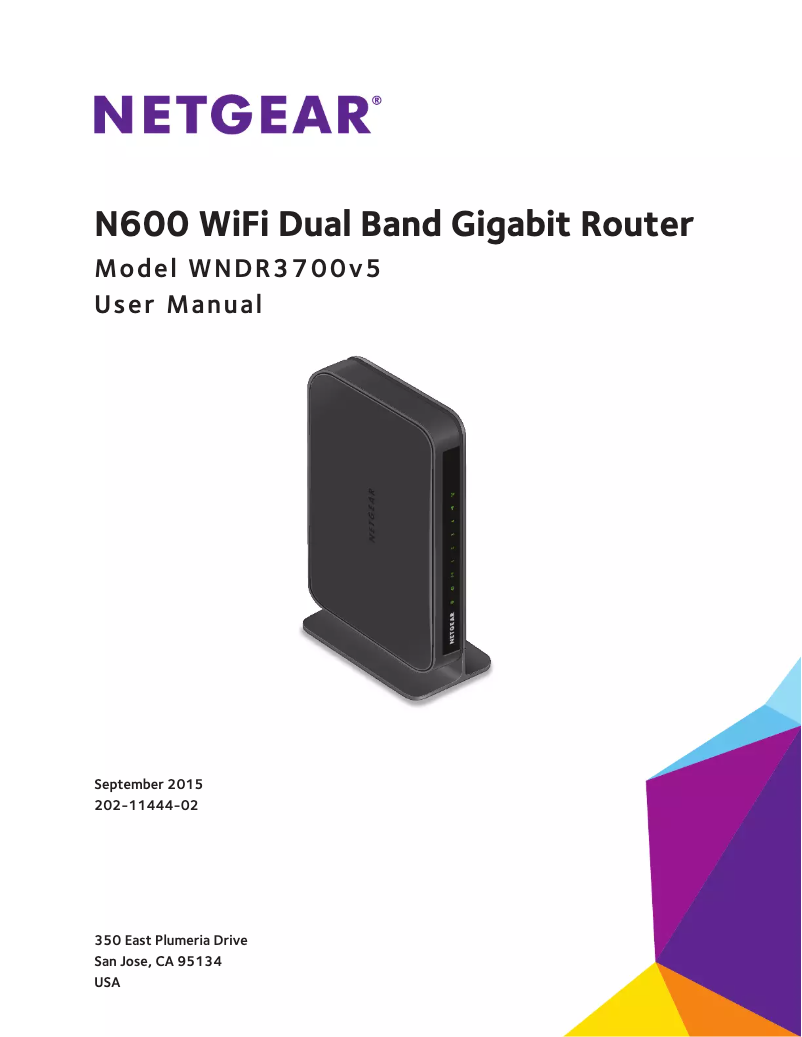 Page 1 de la notice Manuel utilisateur Netgear WNDR3700v5