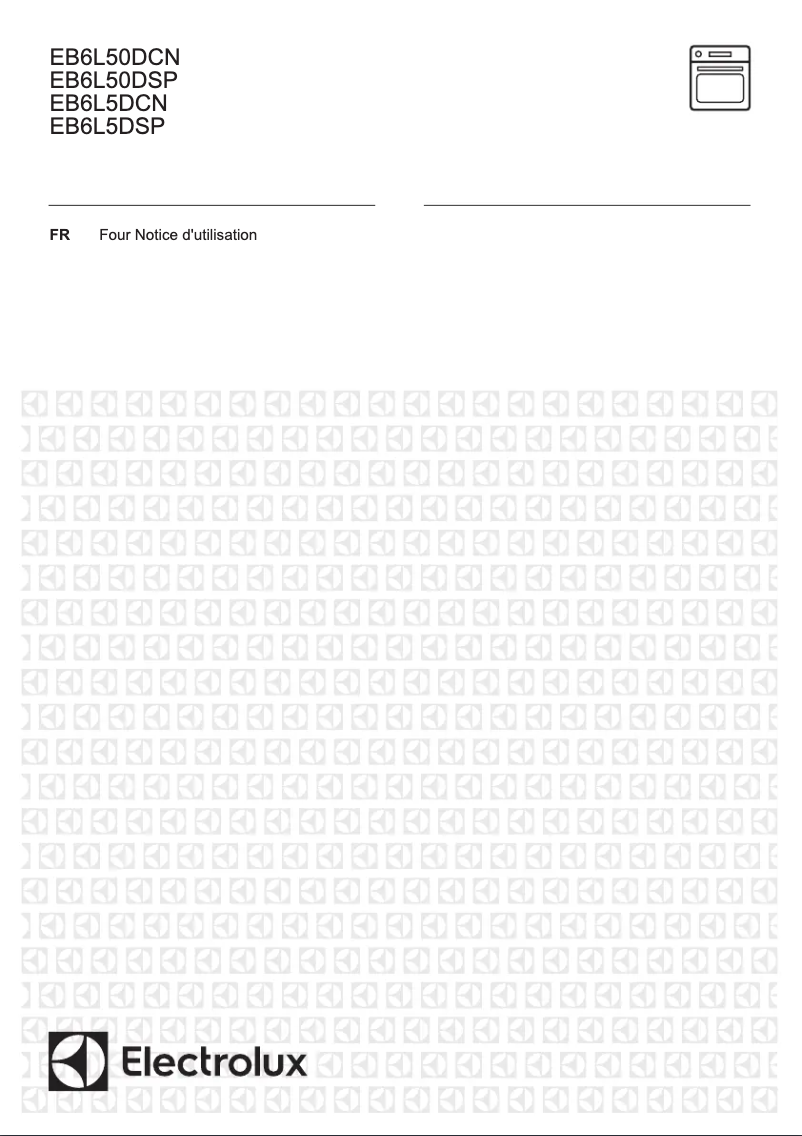 Page n°1 - Manuel utilisateur Electrolux EB6L5DCN