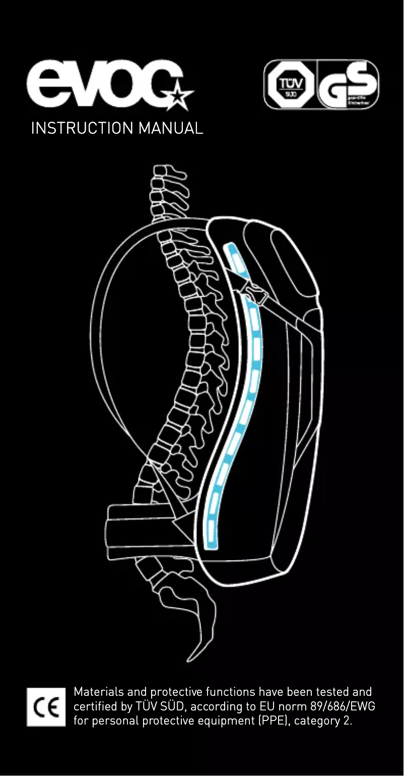 Página 1 del manual Manual de usuario EVOC FR Enduro Women 16l