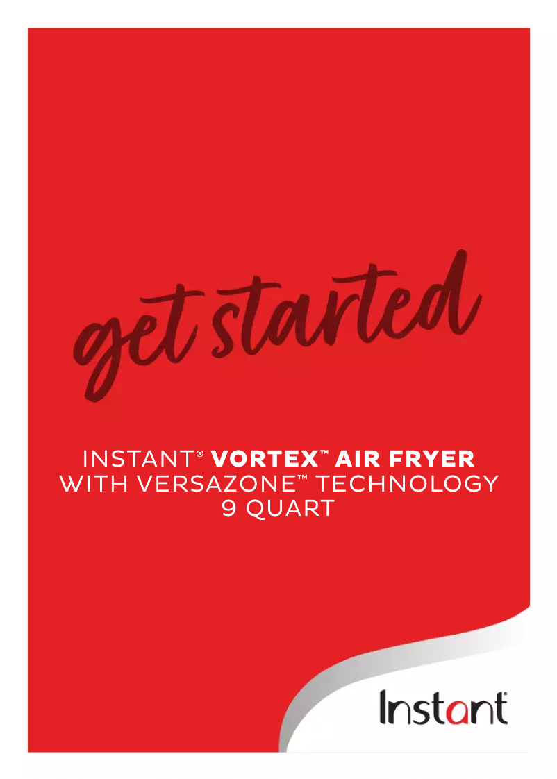 Page n°1 - Manuel utilisateur Instant Vortex
