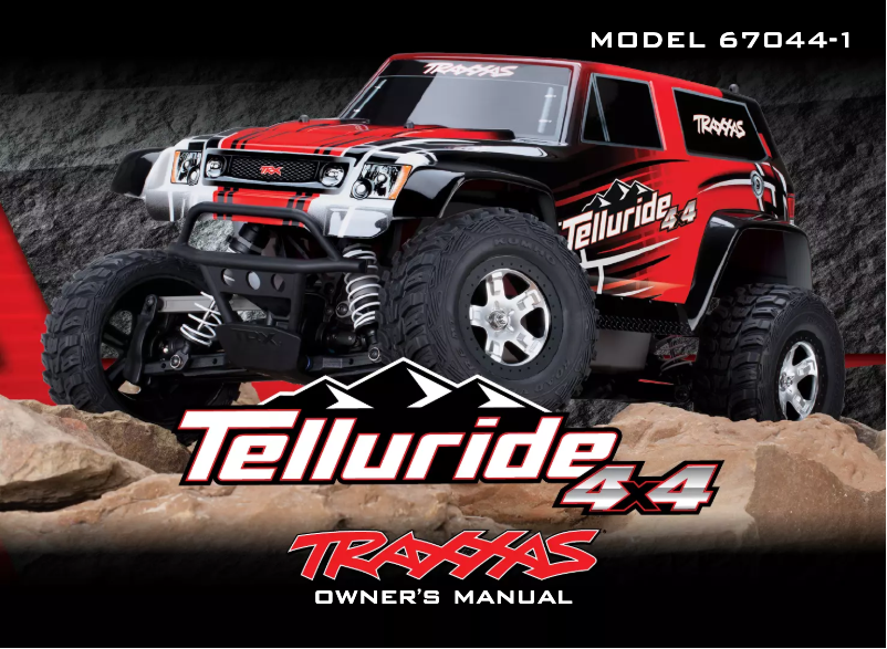 Page 1 de la notice Manuel utilisateur Traxxas TELLURIDE 4X4 1/10