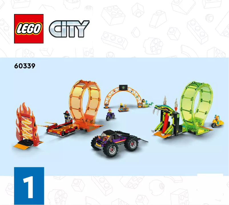 Page 1 de la notice Manuel utilisateur Lego City 60339