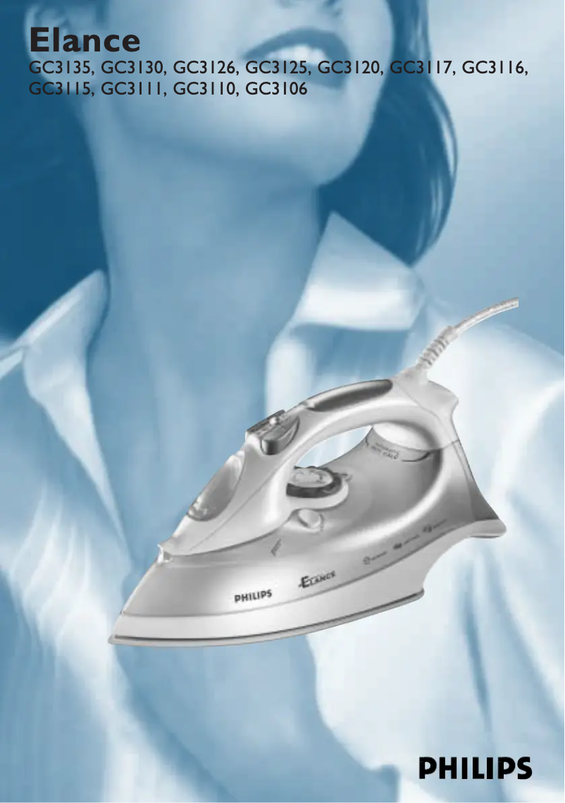 Page n°1 - Manuel utilisateur Philips Elance GC3106