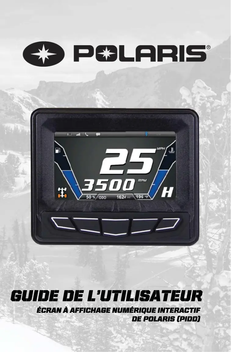 Page 1 de la notice Manuel utilisateur Polaris 800 Switchback Pro-X (2016)