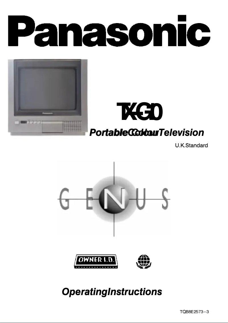 Imagen de la primera página del manual del dispositivo TX-G10