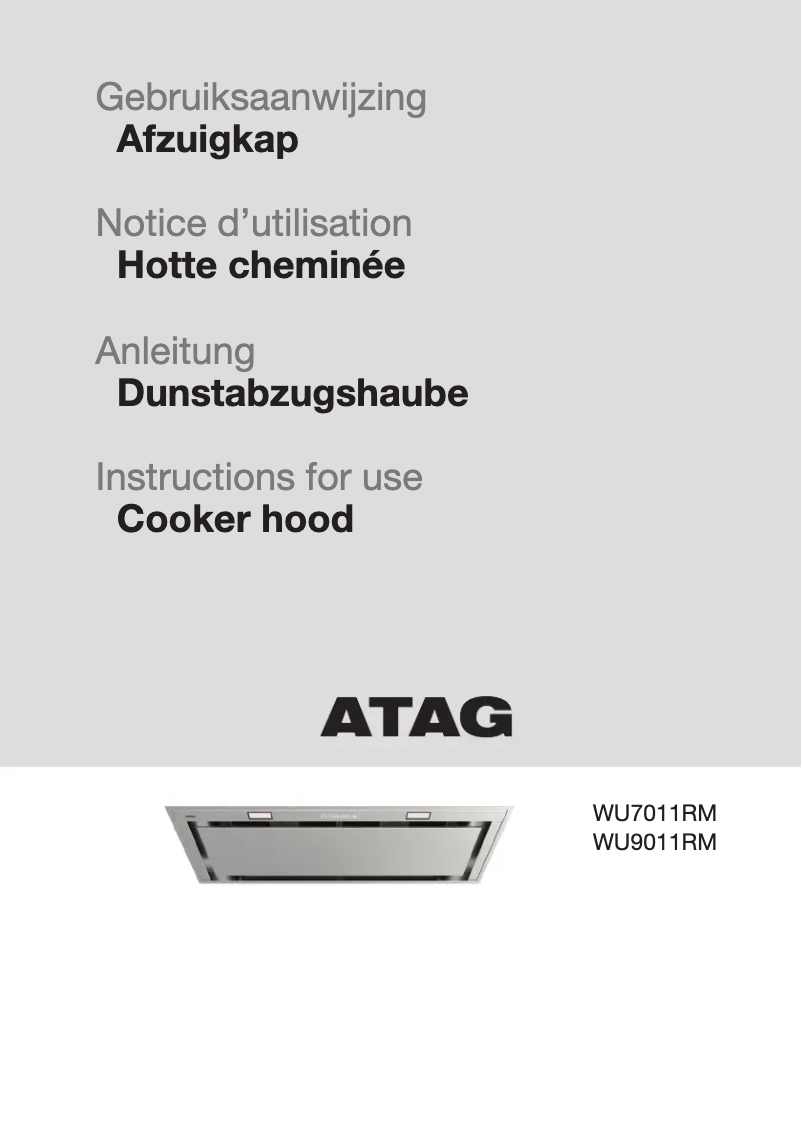 Page 1 de la notice Mode d'emploi Atag WU7011RM